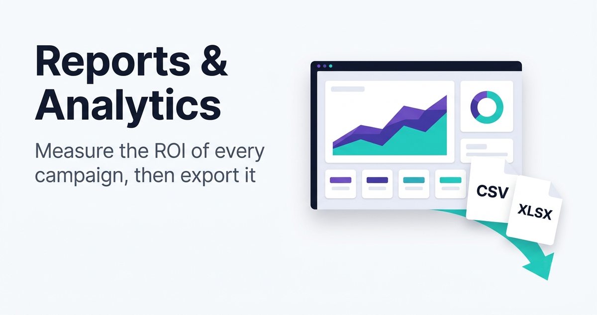 Reports and analytics