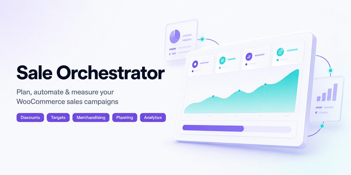 WPCommex Sale Orchestrator dashboard preview